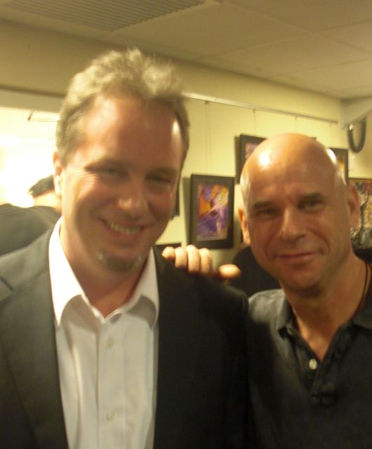 Guy Laliberte and Conrad Askland