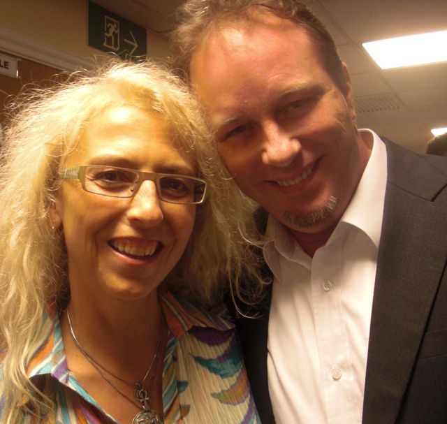 Violaine Corradi and Conrad Askland